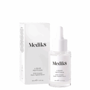 Liquid Peptides™ 30ml – vyhladzujúce peptidové sérum so 30 % zmesou peptidov, biolínom, karnosinom, prebiotikami, kyselinou hyalurónovou a Matrixyl 300.