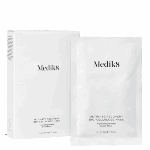 Ultimate Recovery™ Bio-Cellulose Mask 6ks – biocelulózová maska so zinkom, kyselinou hyalurónovou a norskou riasou kelpa pre regeneráciu pokožky.